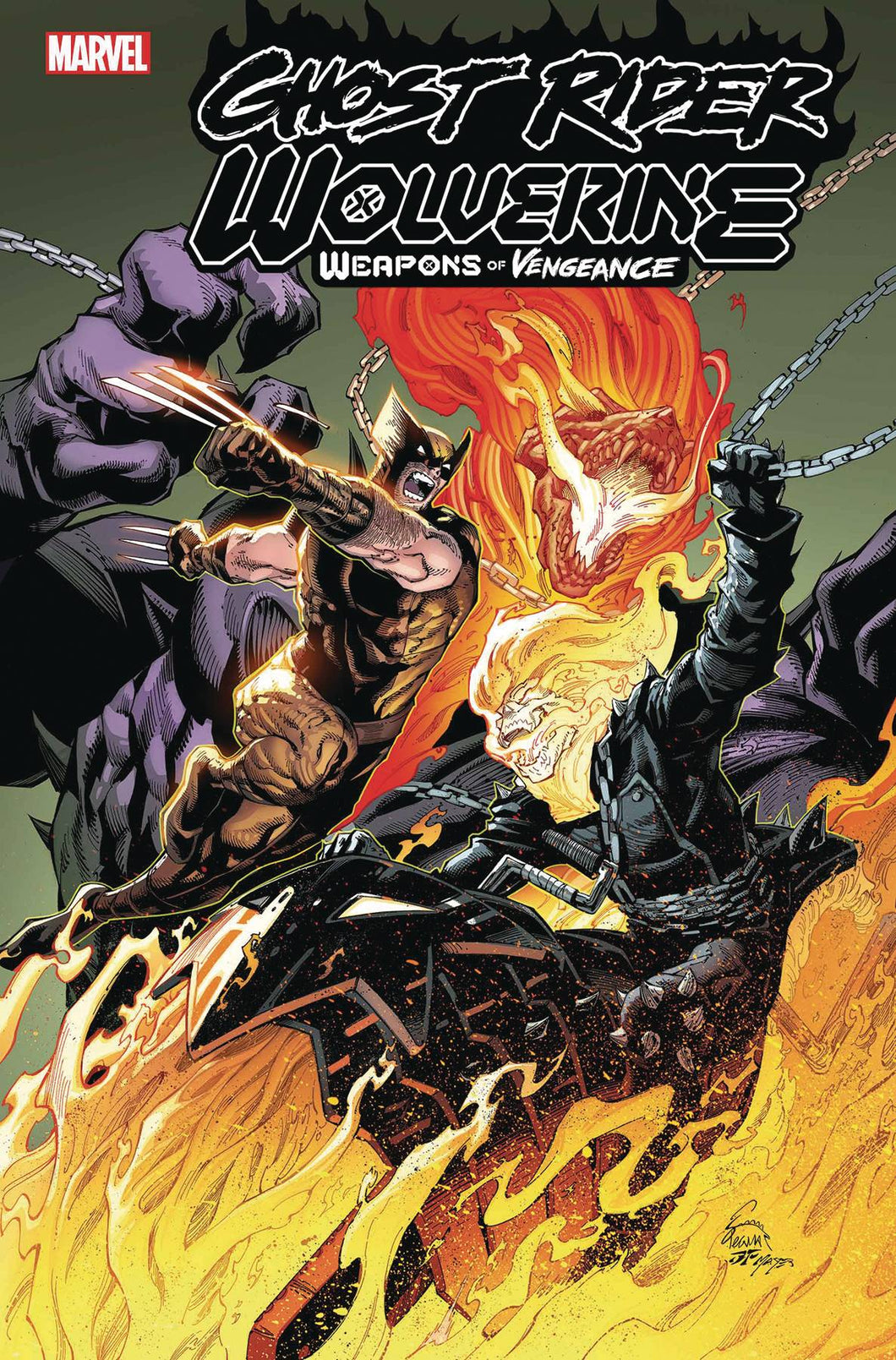 GHOST RIDER WOLVERINE WEAPONS VENGEANCE OMEGA #1