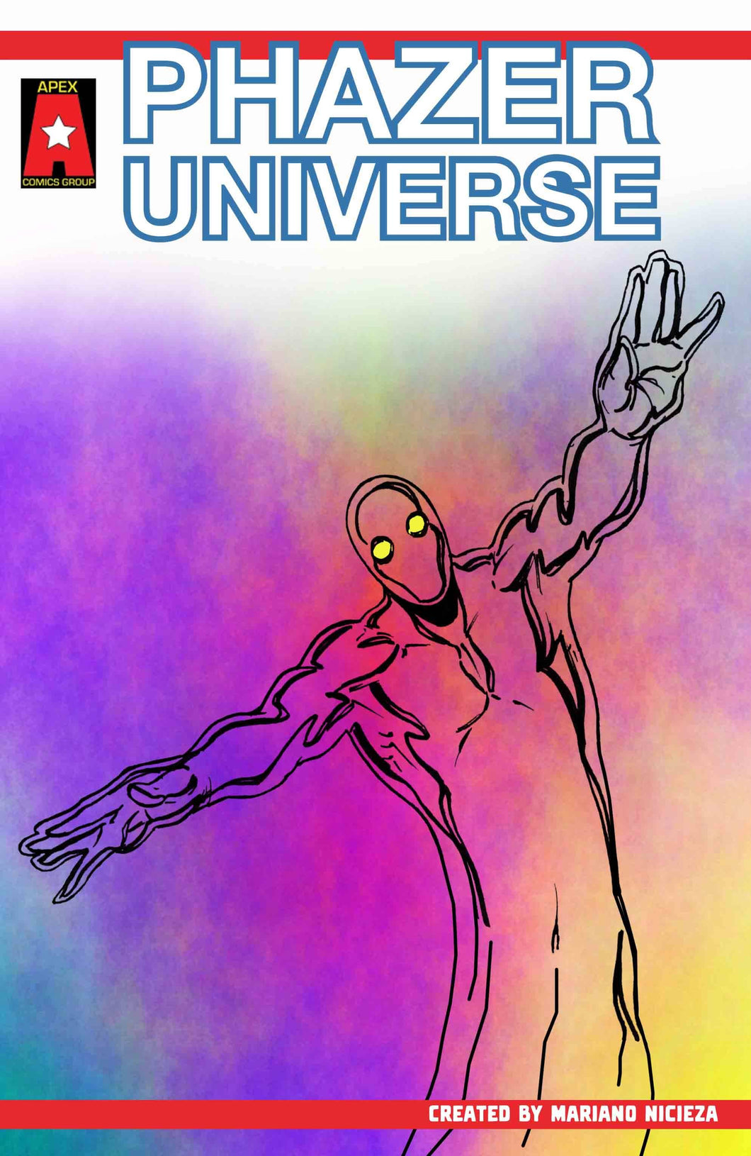 PHAZER UNIVERSE #1 CVR J COLOR SKETCH SUPER LIQUID AVATAR